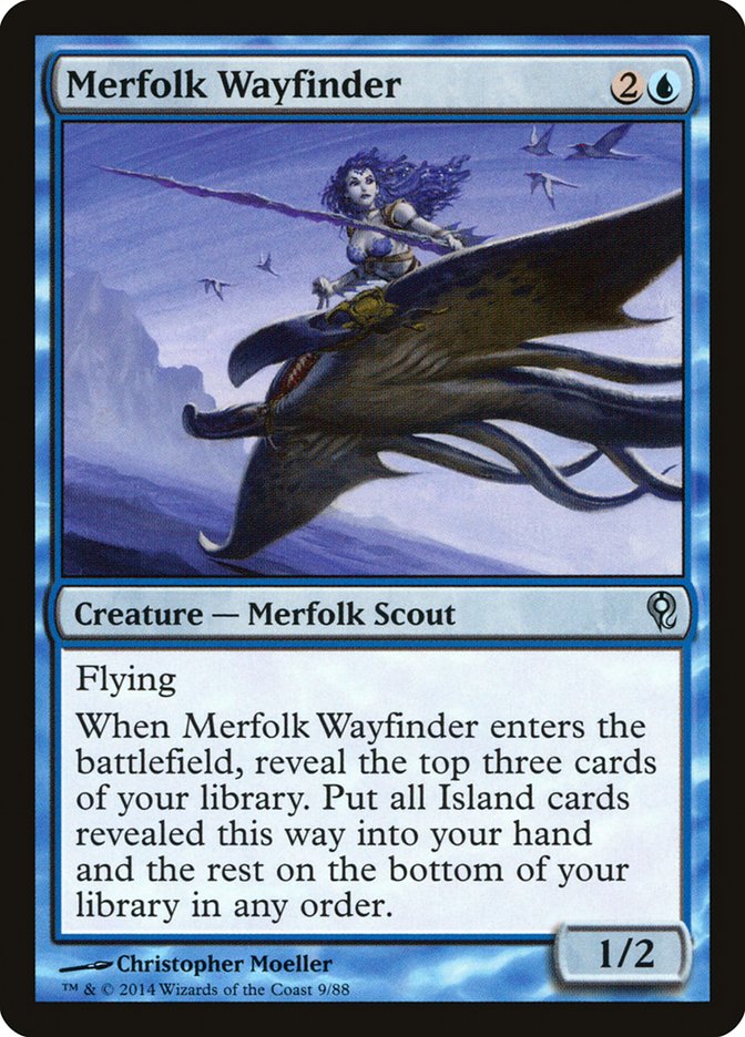 Merfolk Wayfinder [Duel Decks: Jace vs. Vraska] | Jack's On Queen