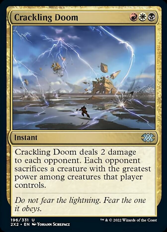 Crackling Doom [Double Masters 2022] | Jack's On Queen