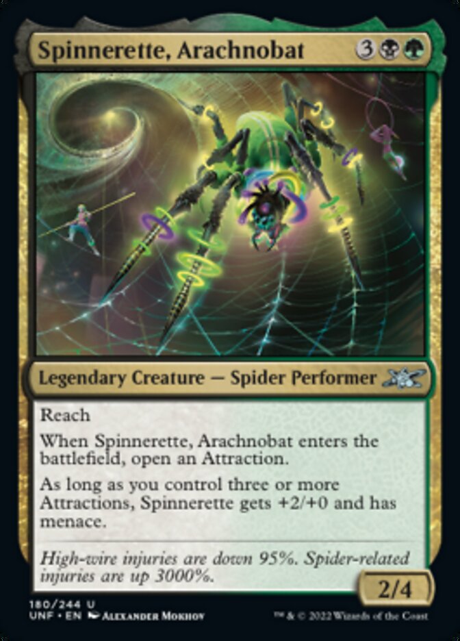 Spinnerette, Arachnobat [Unfinity] | Jack's On Queen