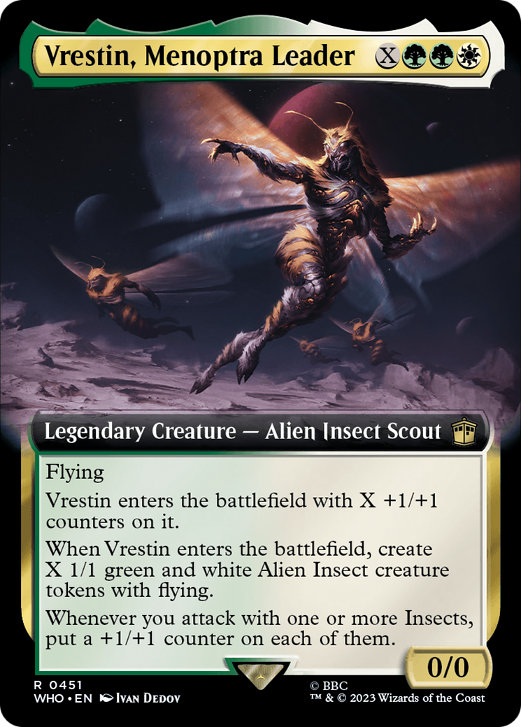 Vrestin, Menoptra Leader (Extended Art) [Doctor Who] | Jack's On Queen