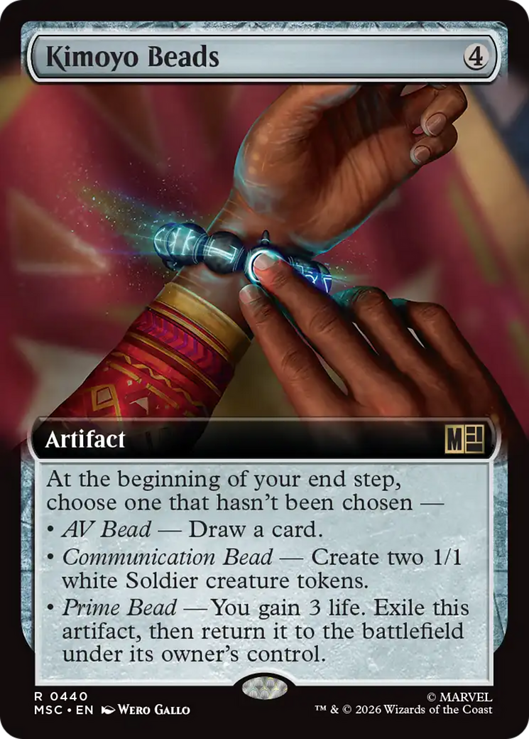Kimoyo Beads (Extended Art) [Marvel Super Heroes Commander] | Jack's On Queen