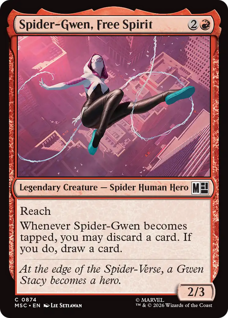 Spider-Gwen, Free Spirit [Marvel Super Heroes Commander] | Jack's On Queen