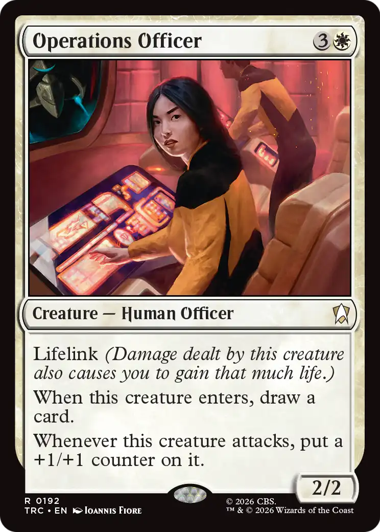 Operations Officer [Star Trek Commander] | Jack's On Queen