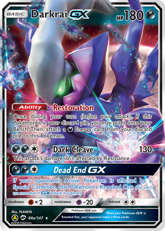 Darkrai GX (88a/147) [Alternate Art Promos] | Jack's On Queen