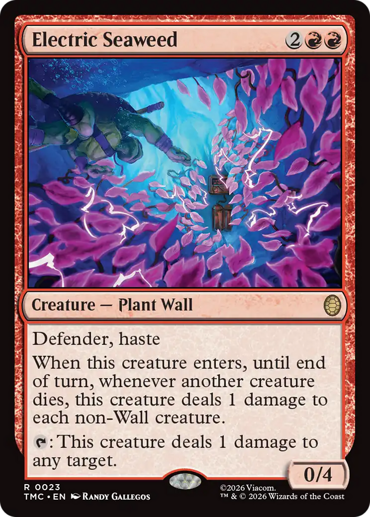 Electric Seaweed [Teenage Mutant Ninja Turtles Commander] | Jack's On Queen