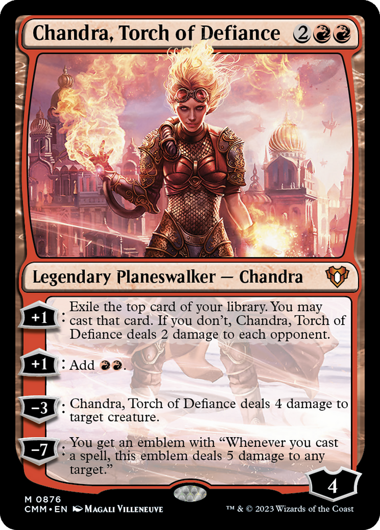 Chandra, Torch of Defiance [Commander Masters] | Jack's On Queen