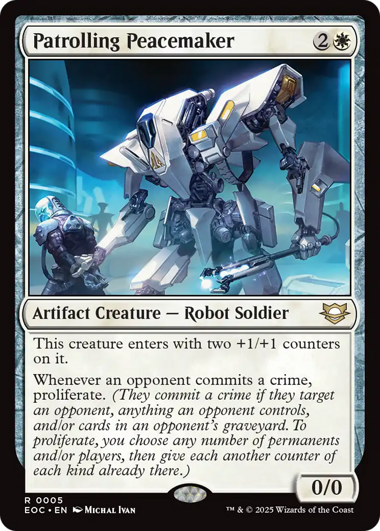 Patrolling Peacemaker [Edge of Eternities Commander] | Jack's On Queen