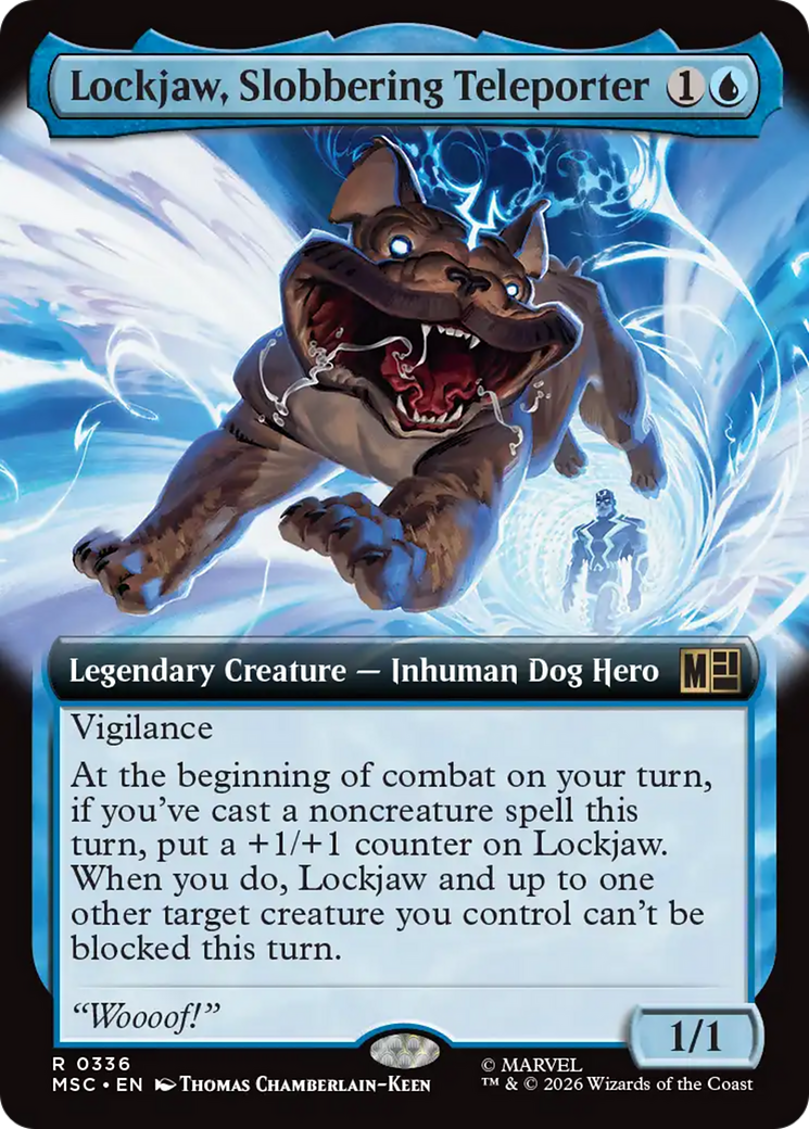 Lockjaw, Slobbering Teleporter (Extended Art) [Marvel Super Heroes Commander] | Jack's On Queen