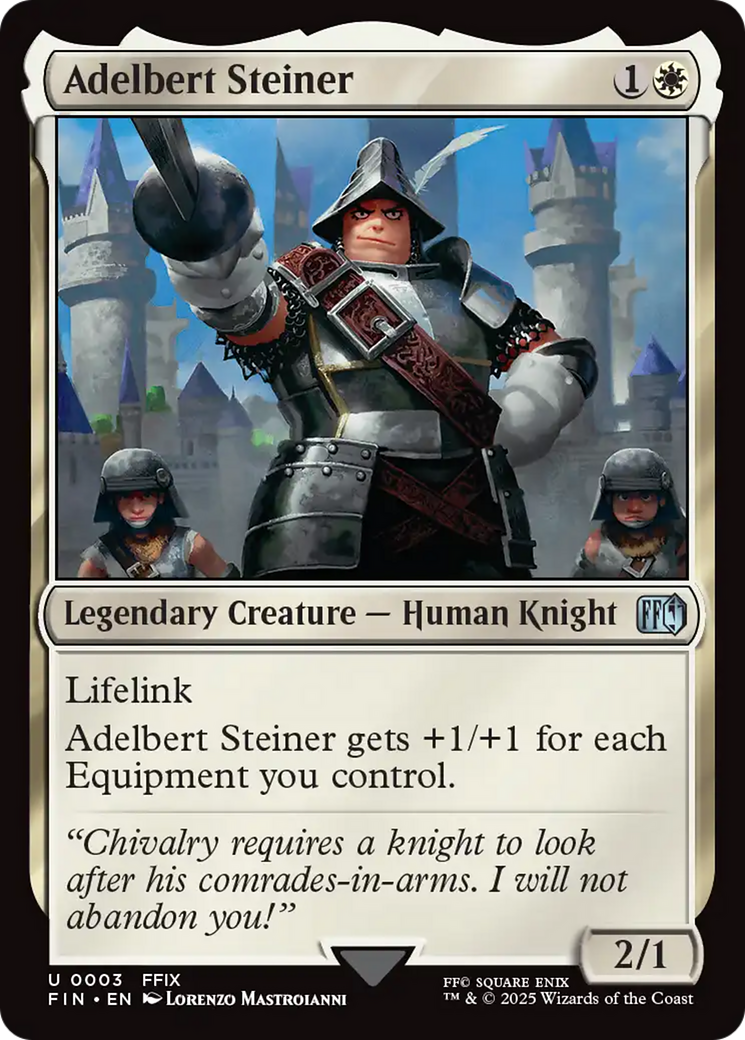 Adelbert Steiner [FINAL FANTASY] | Jack's On Queen