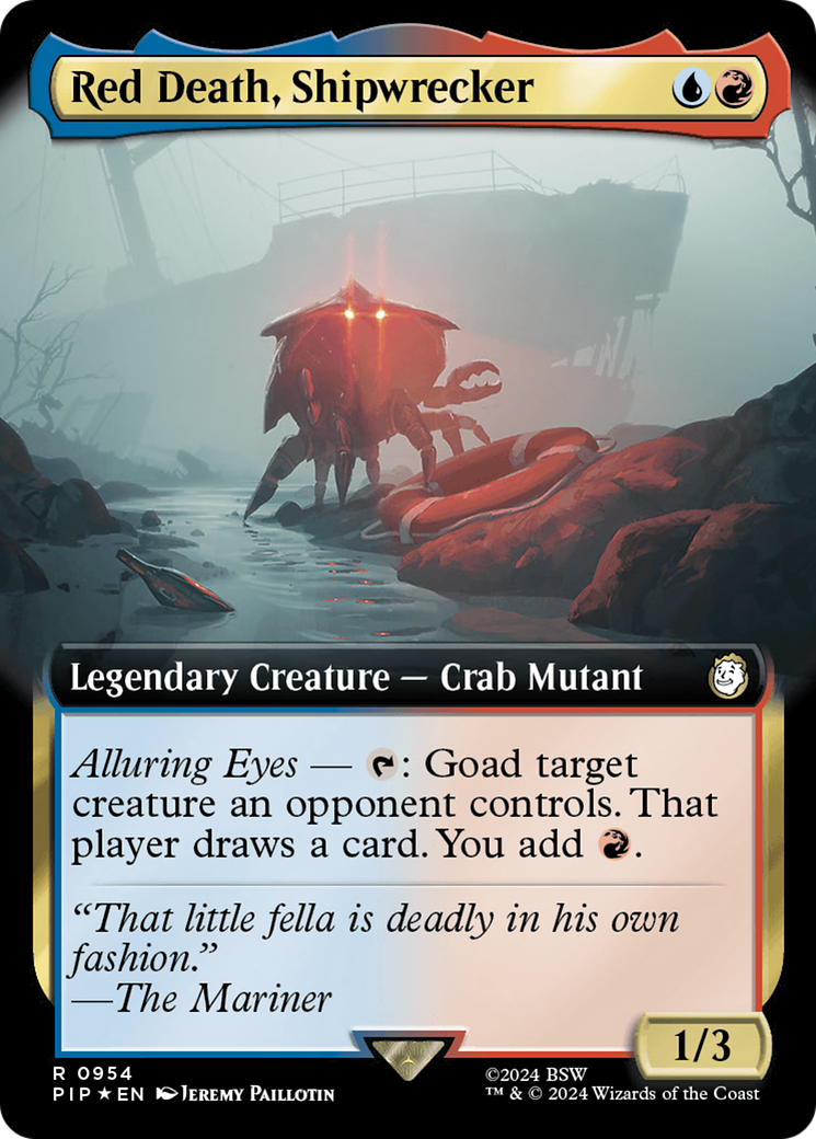 Red Death, Shipwrecker (Extended Art) (Surge Foil) [Fallout] | Jack's On Queen