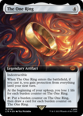 The One Ring (Extended Art) (Surge Foil) [The Lord of the Rings: Tales of Middle-Earth] | Jack's On Queen