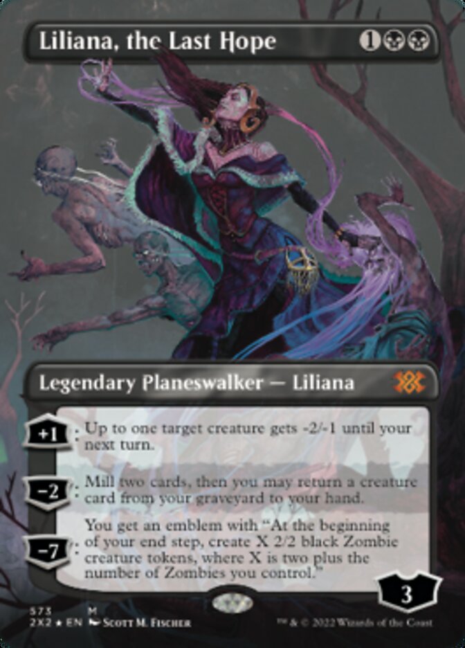 Liliana, the Last Hope (Textured Foil) [Double Masters 2022] | Jack's On Queen