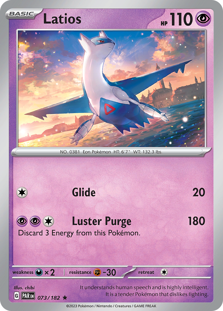 Latios (073/182) [Scarlet & Violet: Paradox Rift] | Jack's On Queen