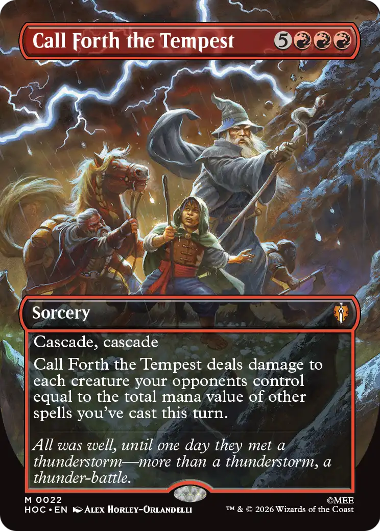 Call Forth the Tempest (Borderless) [The Hobbit: Eternal-Legal] | Jack's On Queen