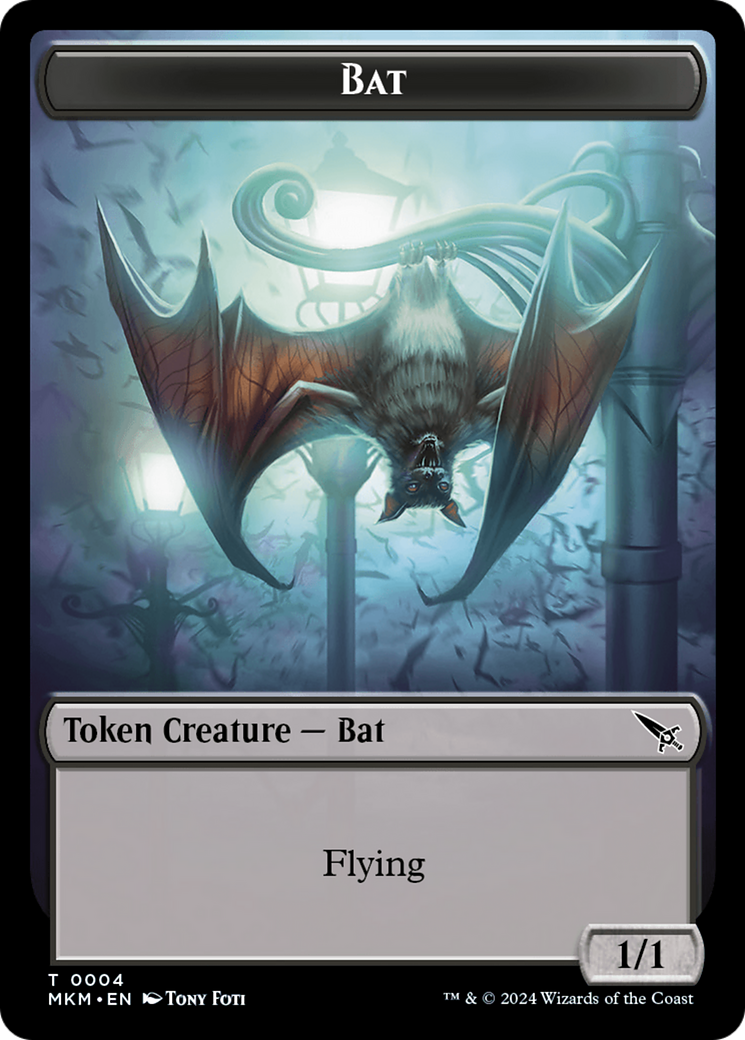 Bat Token [Murders at Karlov Manor Tokens] | Jack's On Queen