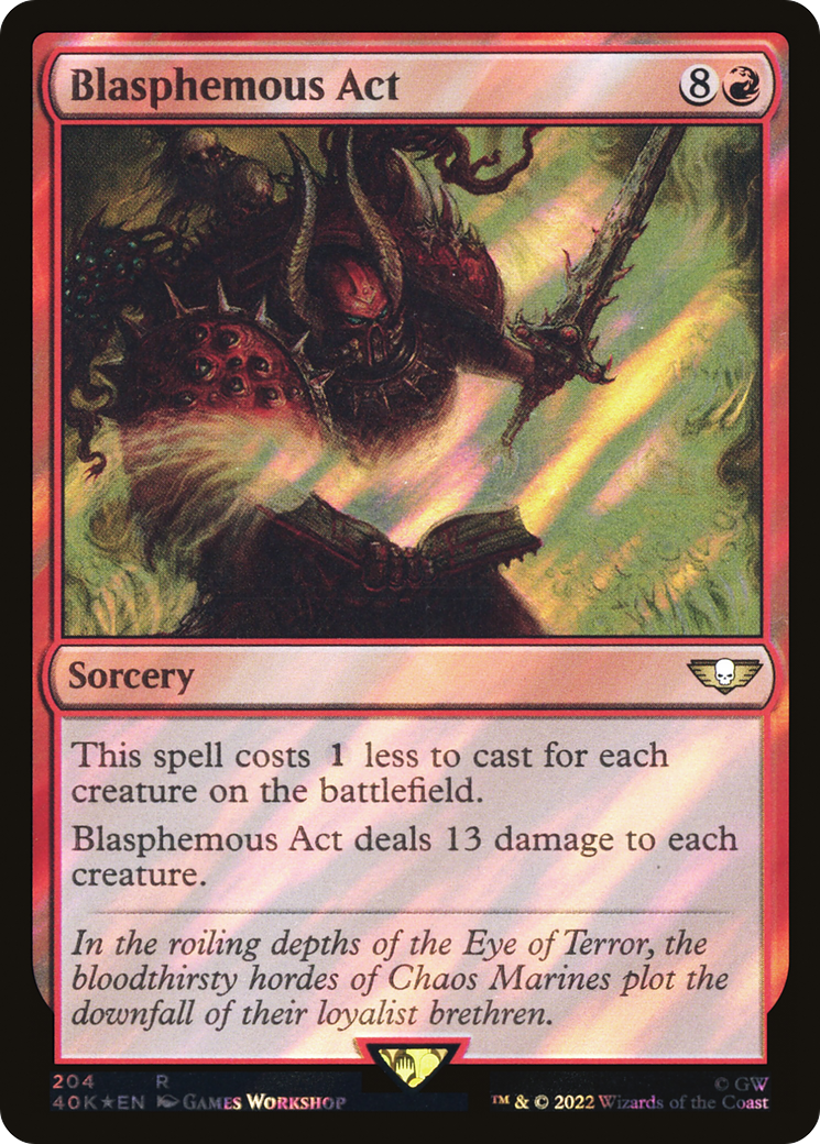 Blasphemous Edict [Edge of Eternities Promo Pack] | Jack's On Queen