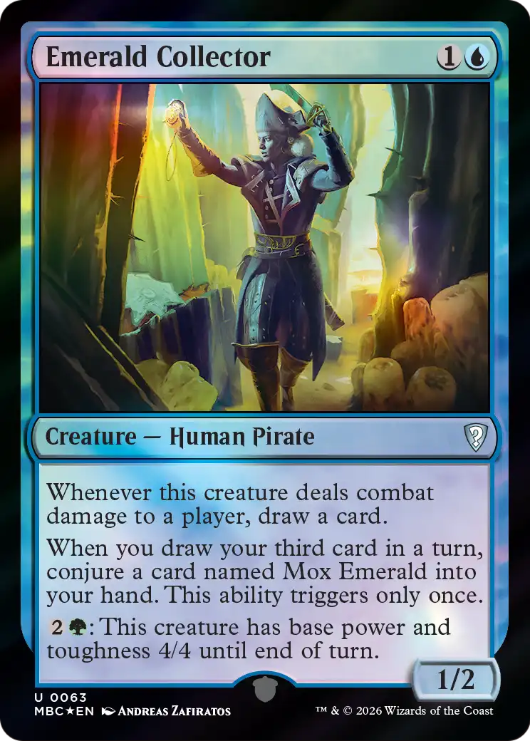 Emerald Collector [Mystery Booster: Commander Edition] | Jack's On Queen