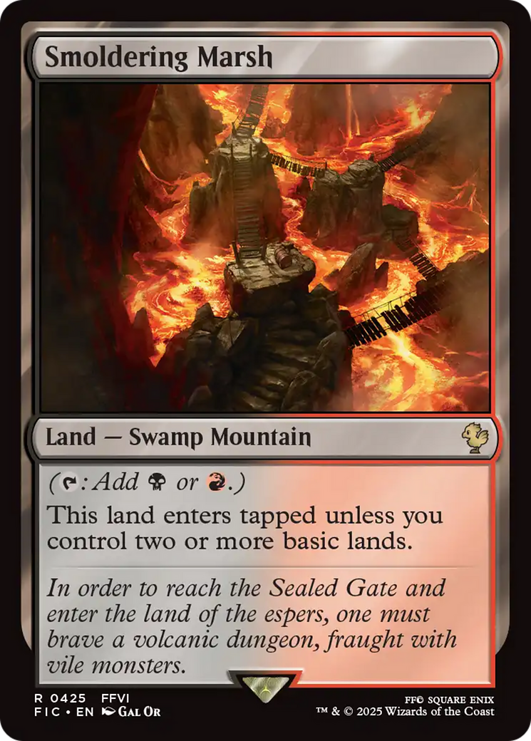 Smoldering Marsh [FINAL FANTASY Commander] | Jack's On Queen