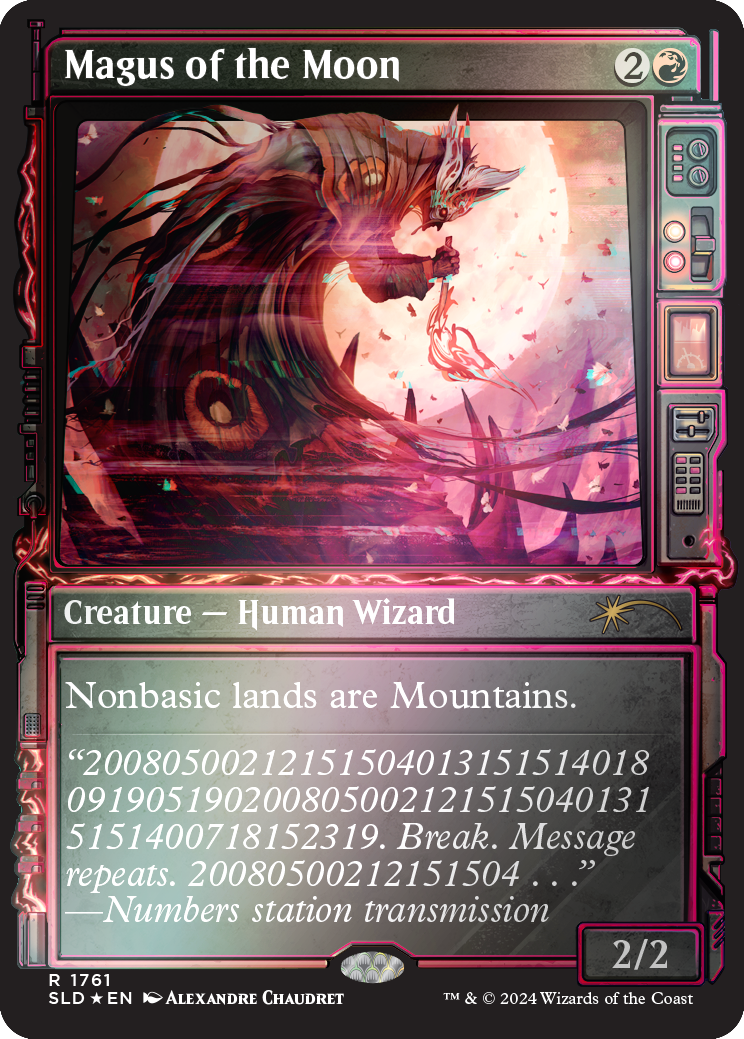 Magus of the Moon (Rainbow Foil) [Secret Lair Drop Series] | Jack's On Queen