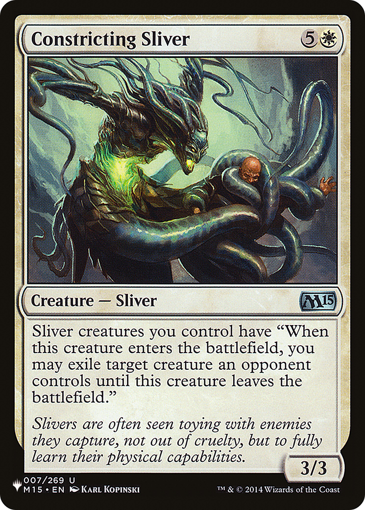 Constricting Sliver [The List] | Jack's On Queen