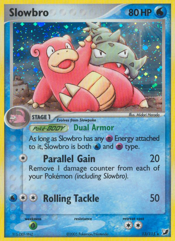 Slowbro (13/115) [EX: Unseen Forces] | Jack's On Queen