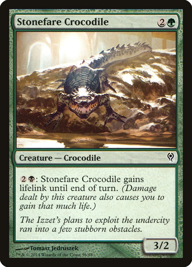 Stonefare Crocodile [Duel Decks: Jace vs. Vraska] | Jack's On Queen