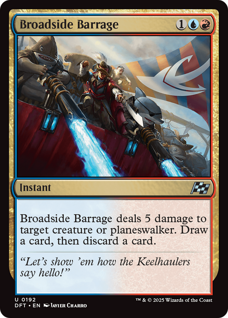 Broadside Barrage [Aetherdrift] | Jack's On Queen