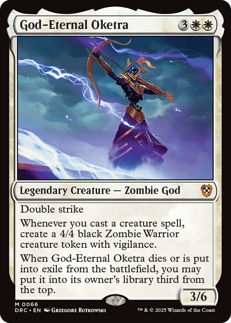 God-Eternal Oketra [Aetherdrift Commander] | Jack's On Queen