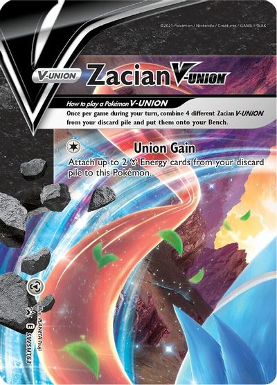 Zacian V-Union (SWSH163) [Sword & Shield: Black Star Promos] | Jack's On Queen