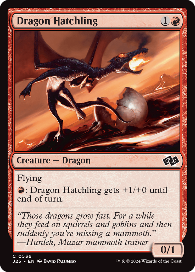 Dragon Hatchling [Foundations Jumpstart] | Jack's On Queen