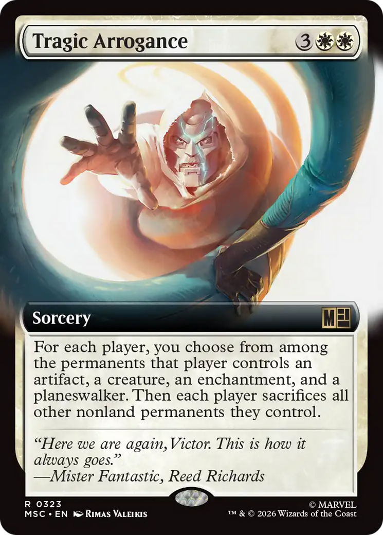 Tragic Arrogance (Extended Art) [Marvel Super Heroes Commander] | Jack's On Queen