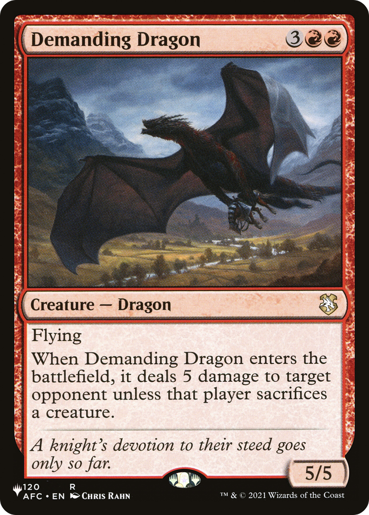 Demanding Dragon [The List] | Jack's On Queen