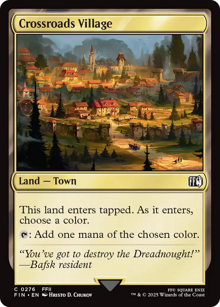 Crossroads Village [FINAL FANTASY] | Jack's On Queen