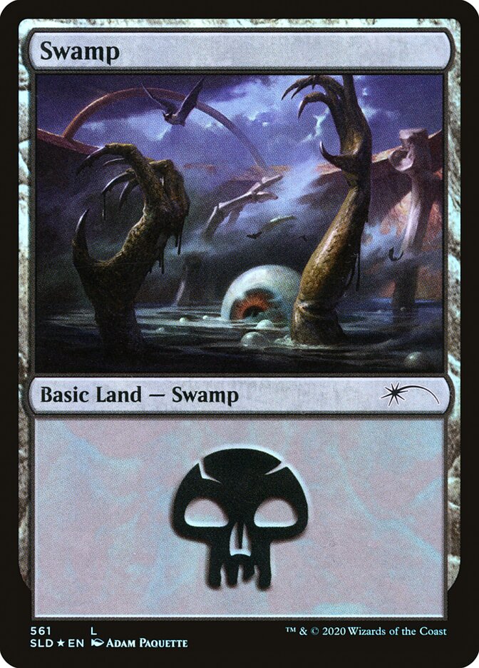 Swamp (Witchcraft) (561) [Secret Lair Drop Promos] | Jack's On Queen