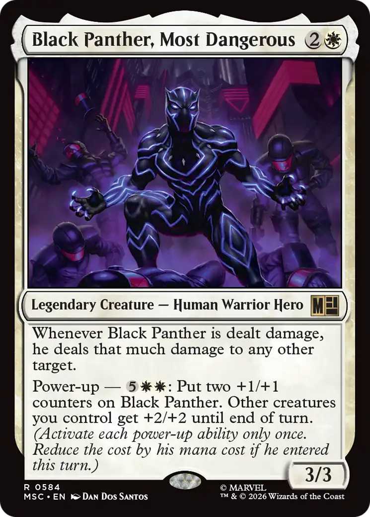 Black Panther, Most Dangerous [Marvel Super Heroes Commander] | Jack's On Queen