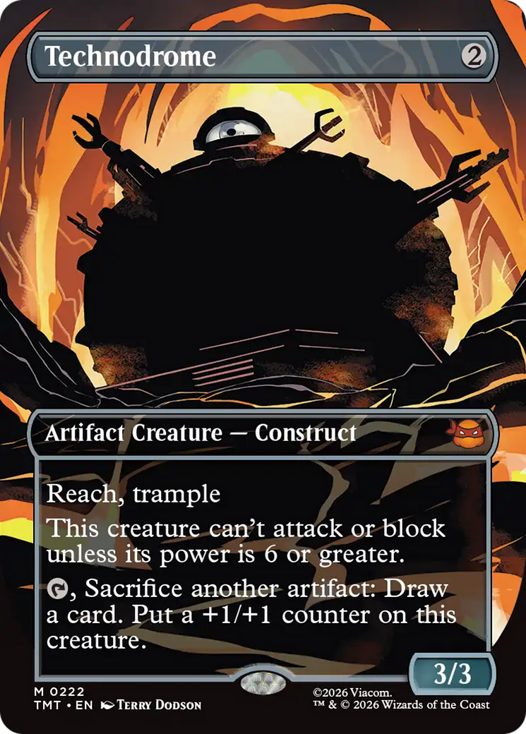 Technodrome (Borderless) [Teenage Mutant Ninja Turtles] | Jack's On Queen