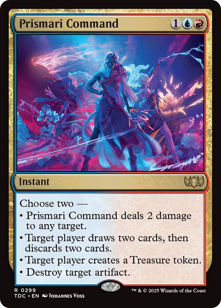 Prismari Command [Tarkir: Dragonstorm Commander] | Jack's On Queen