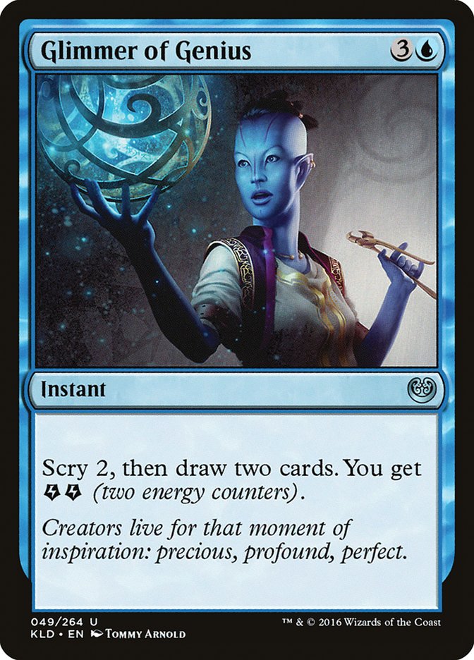 Glimmer of Genius [Kaladesh] | Jack's On Queen