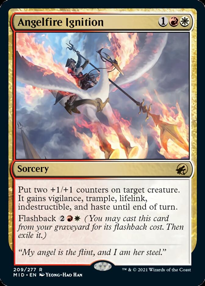 Angelfire Ignition [Innistrad: Midnight Hunt] | Jack's On Queen
