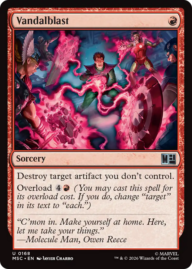 Vandalblast (Surge Foil) [Marvel Super Heroes Commander] | Jack's On Queen