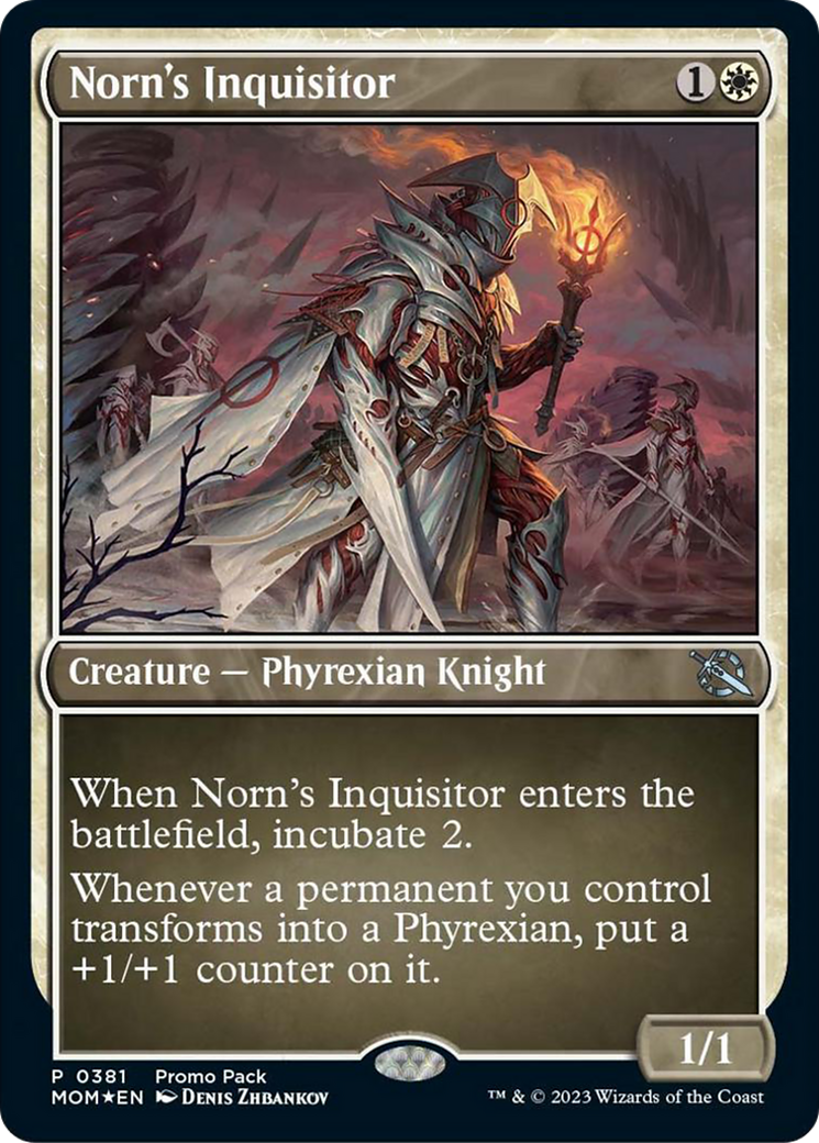 Norn's Inquisitor (Promo Pack) [March of the Machine Promos] | Jack's On Queen