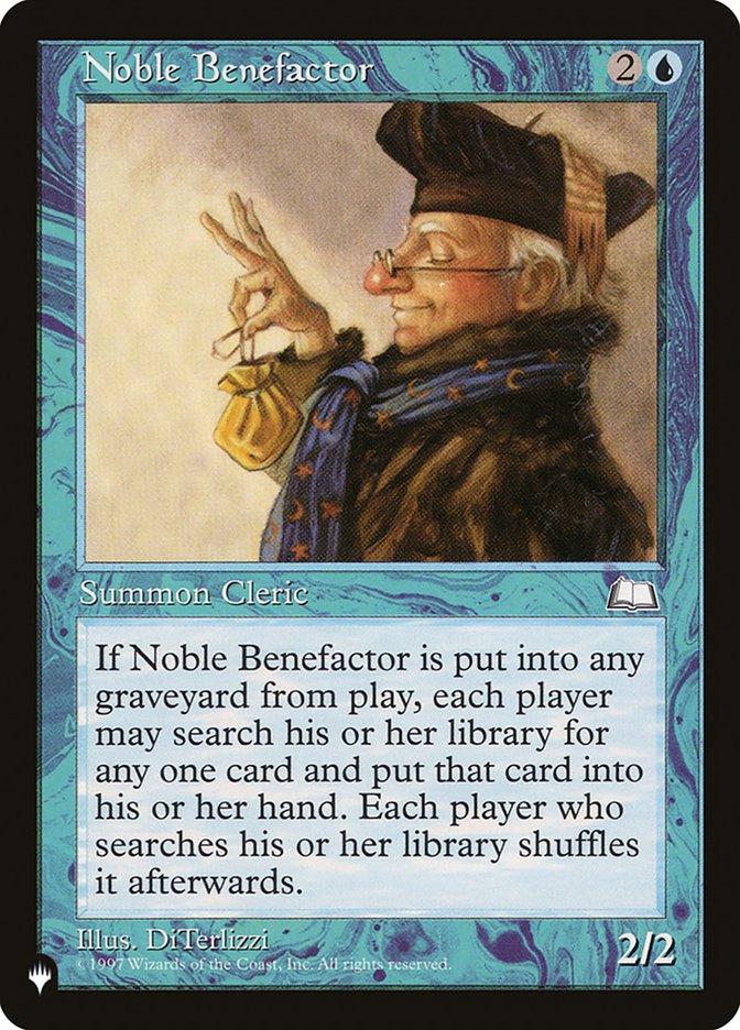 Noble Benefactor [The List] | Jack's On Queen