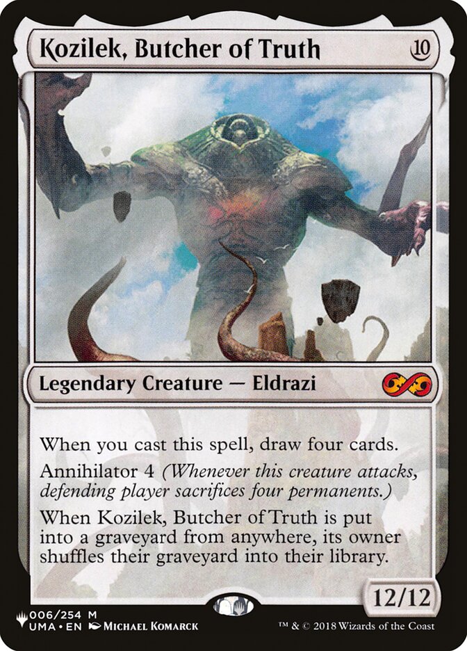 Kozilek, Butcher of Truth [The List] | Jack's On Queen