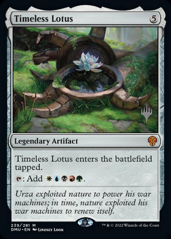 Timeless Lotus (Promo Pack) [Dominaria United Promos] | Jack's On Queen