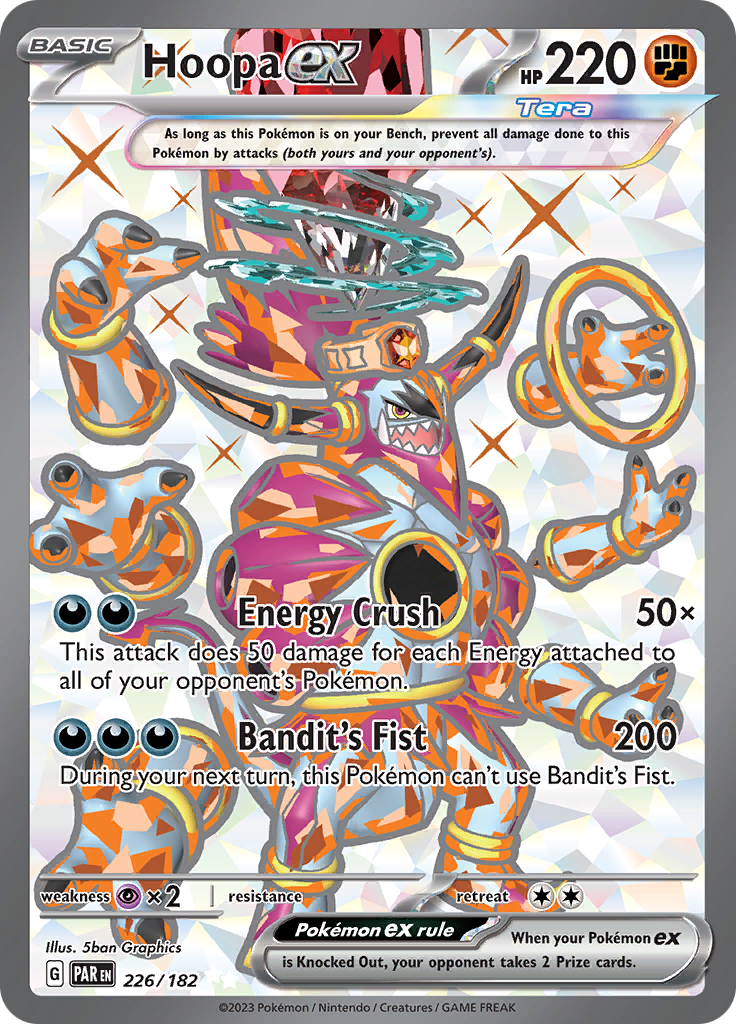 Hoopa ex (226/182) [Scarlet & Violet: Paradox Rift] | Jack's On Queen