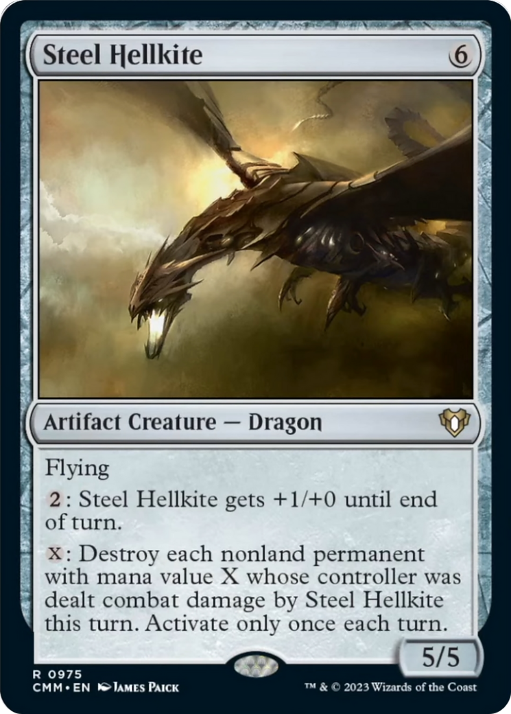 Steel Hellkite [Commander Masters] | Jack's On Queen