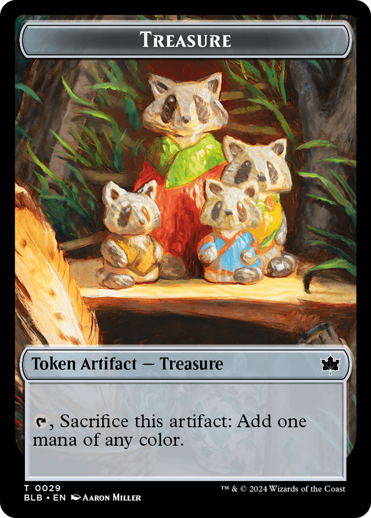 Treasure Token [Bloomburrow Tokens] | Jack's On Queen