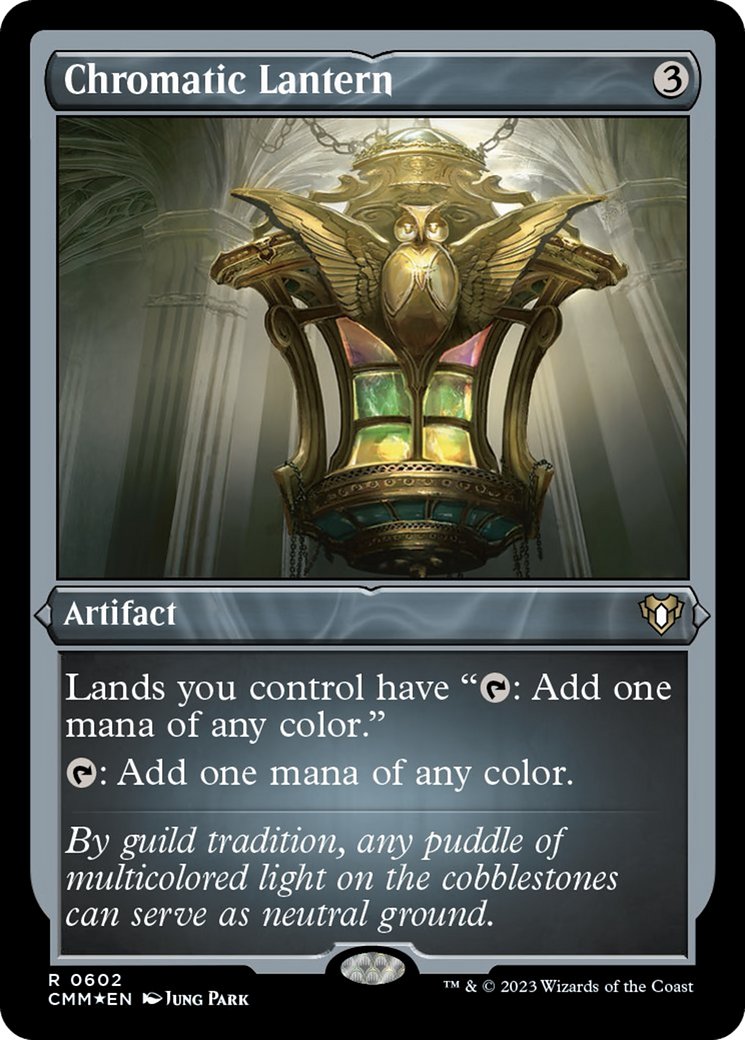 Chromatic Lantern (Foil Etched) [Commander Masters] | Jack's On Queen
