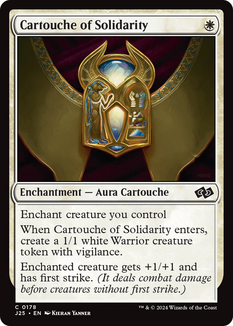 Cartouche of Solidarity [Foundations Jumpstart] | Jack's On Queen