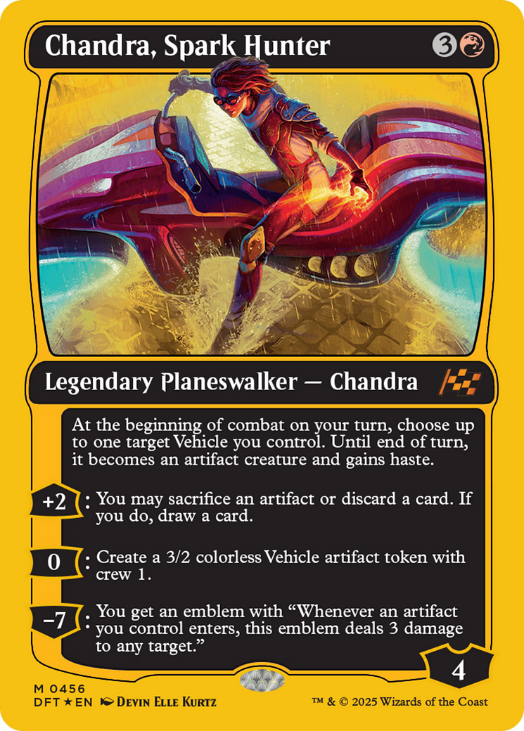 Chandra, Spark Hunter (First-Place Foil) [Aetherdrift] | Jack's On Queen